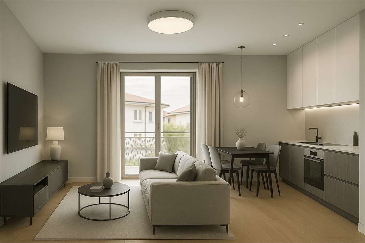 Appartamento ristrutturato con sottotetto