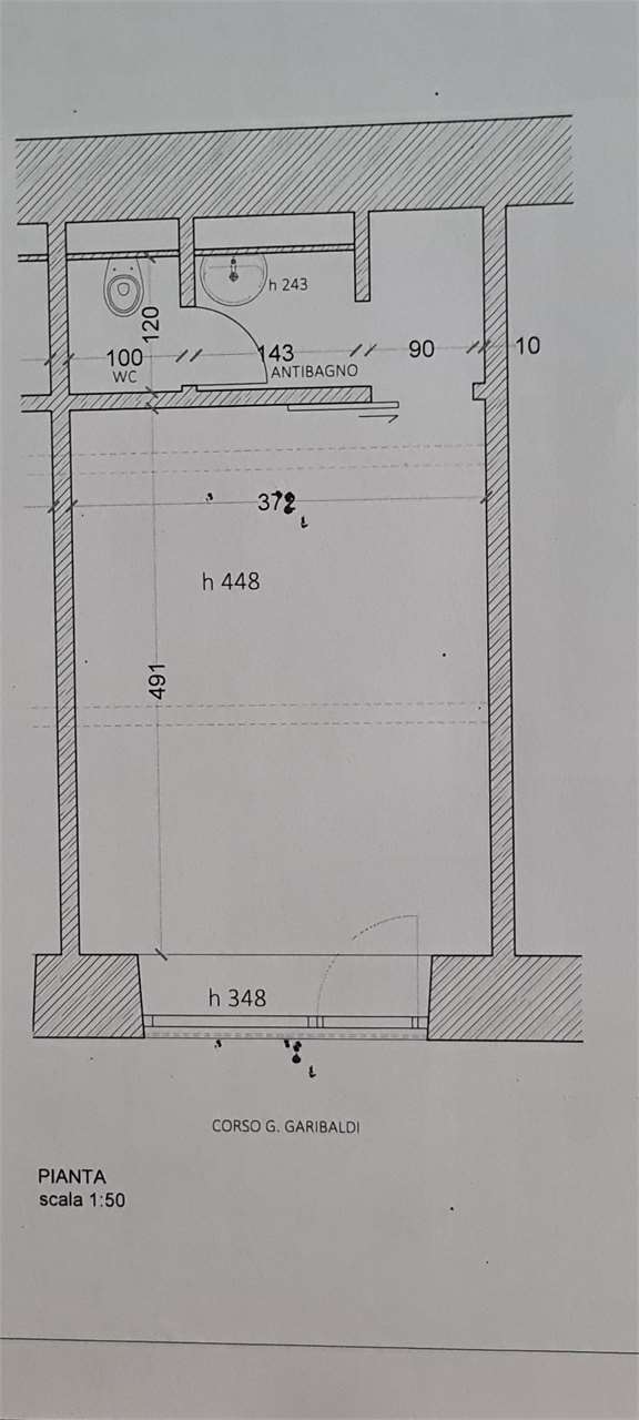 Sanremo Affitto 1 locale