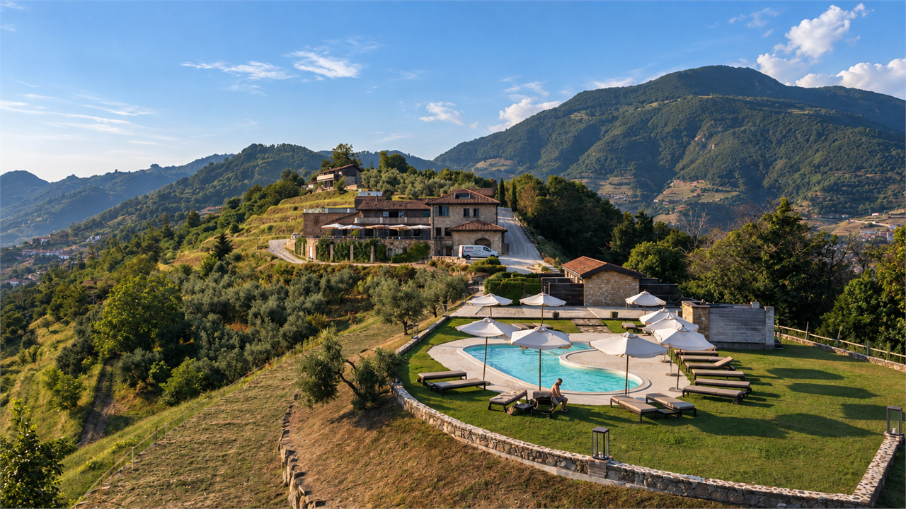 Boutique vicino al Lago d’Iseo — 10 ettari di proprietà privata — foto 6