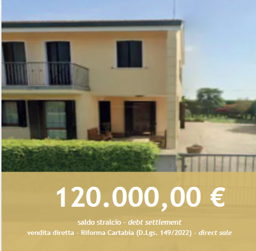E2890/26 - Porzione di un edificio bifamiliare a Agna (PD)