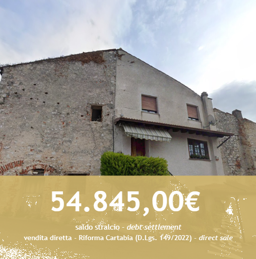 E3072/26 - Porzione di casa a Serle (BS) 