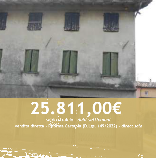 E3140/26 - Compendio immobiliare a Cordovado(PN)