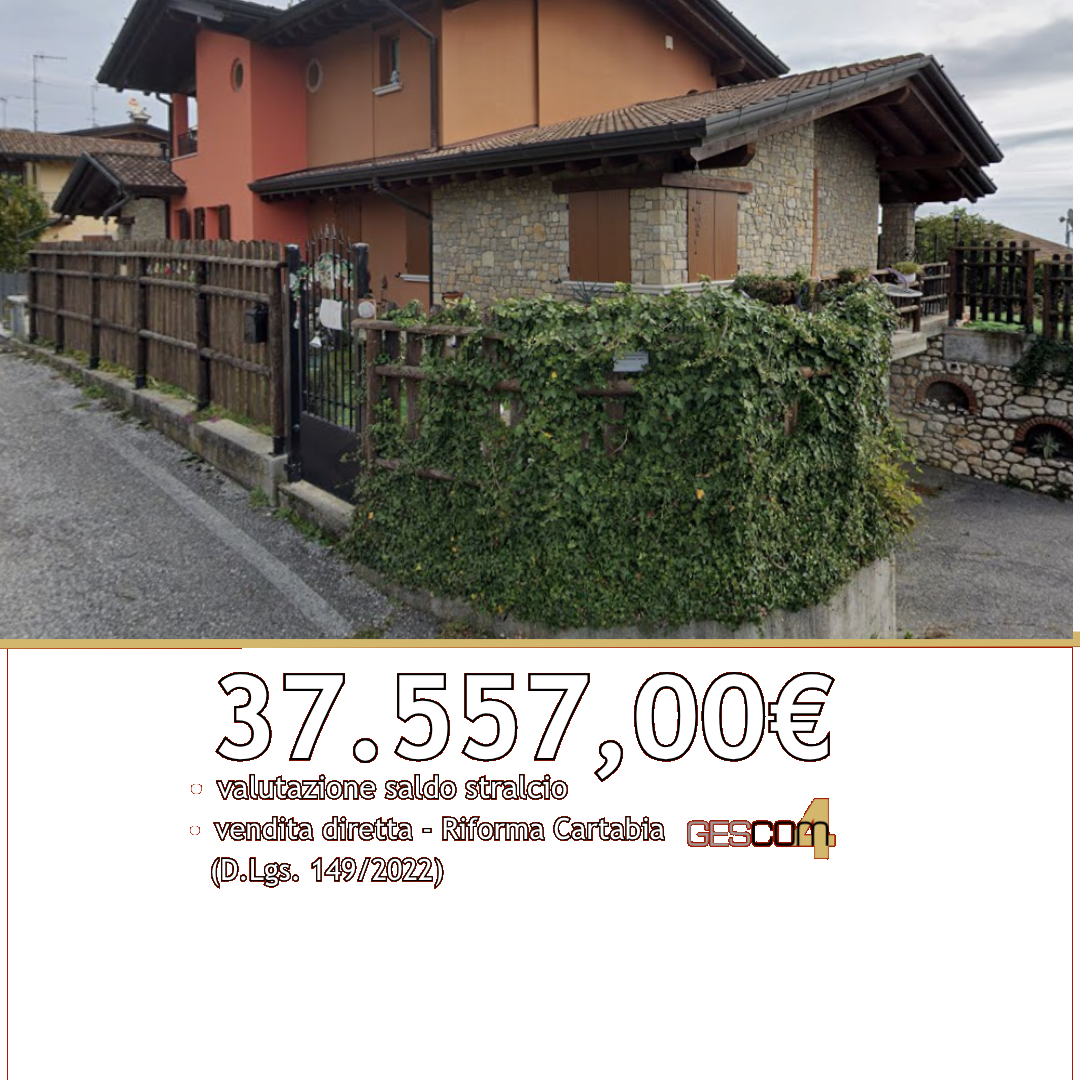E3288/26 - Villetta a Serle (BS) 