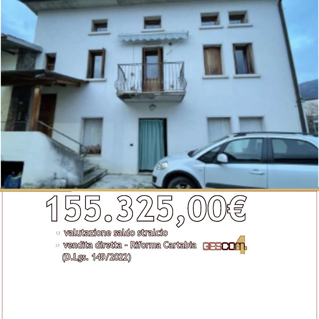E3326/26 - Casa a Segusino (TV)