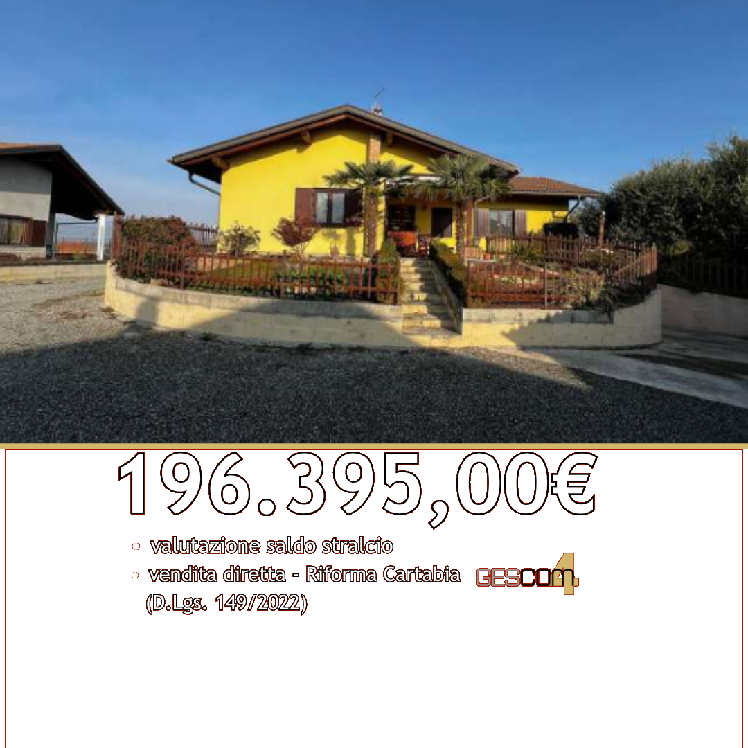 E3433/26 - Villetta a Carisio (VC) 
