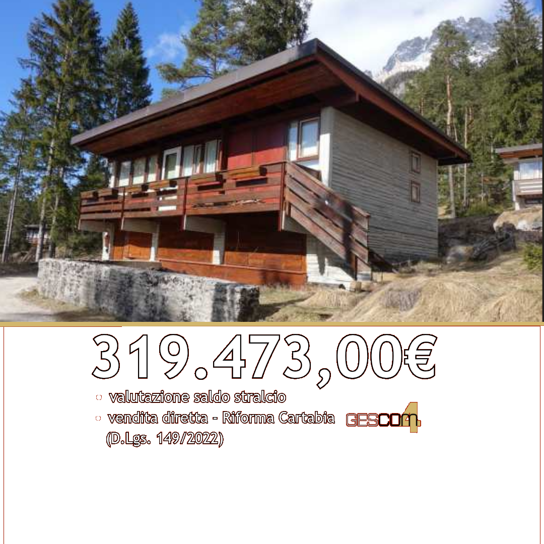 E3442/26 - Villetta a Borca di Cadore (BL) 