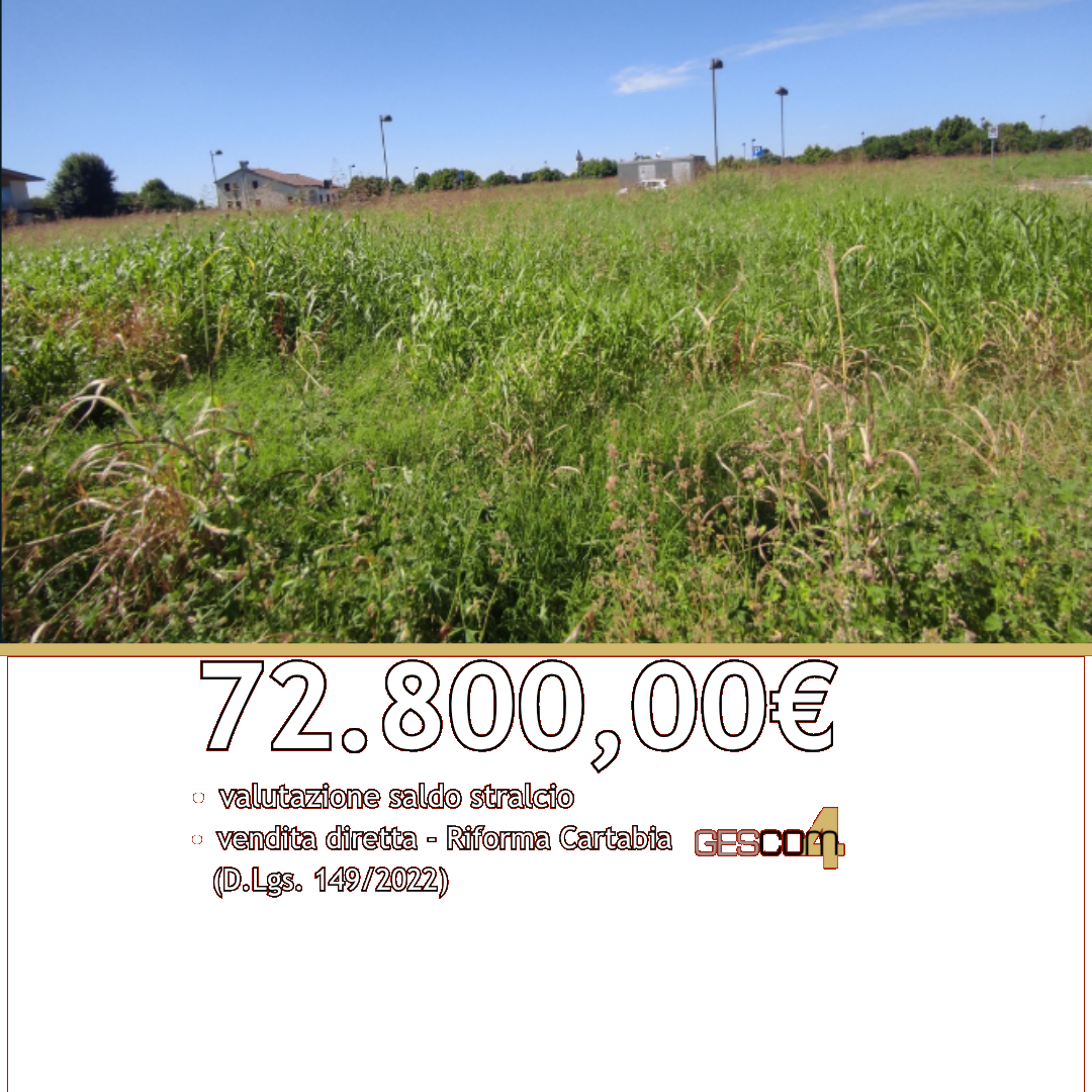 E3451/26 - Terreno a Pojana Maggiore (VI) 