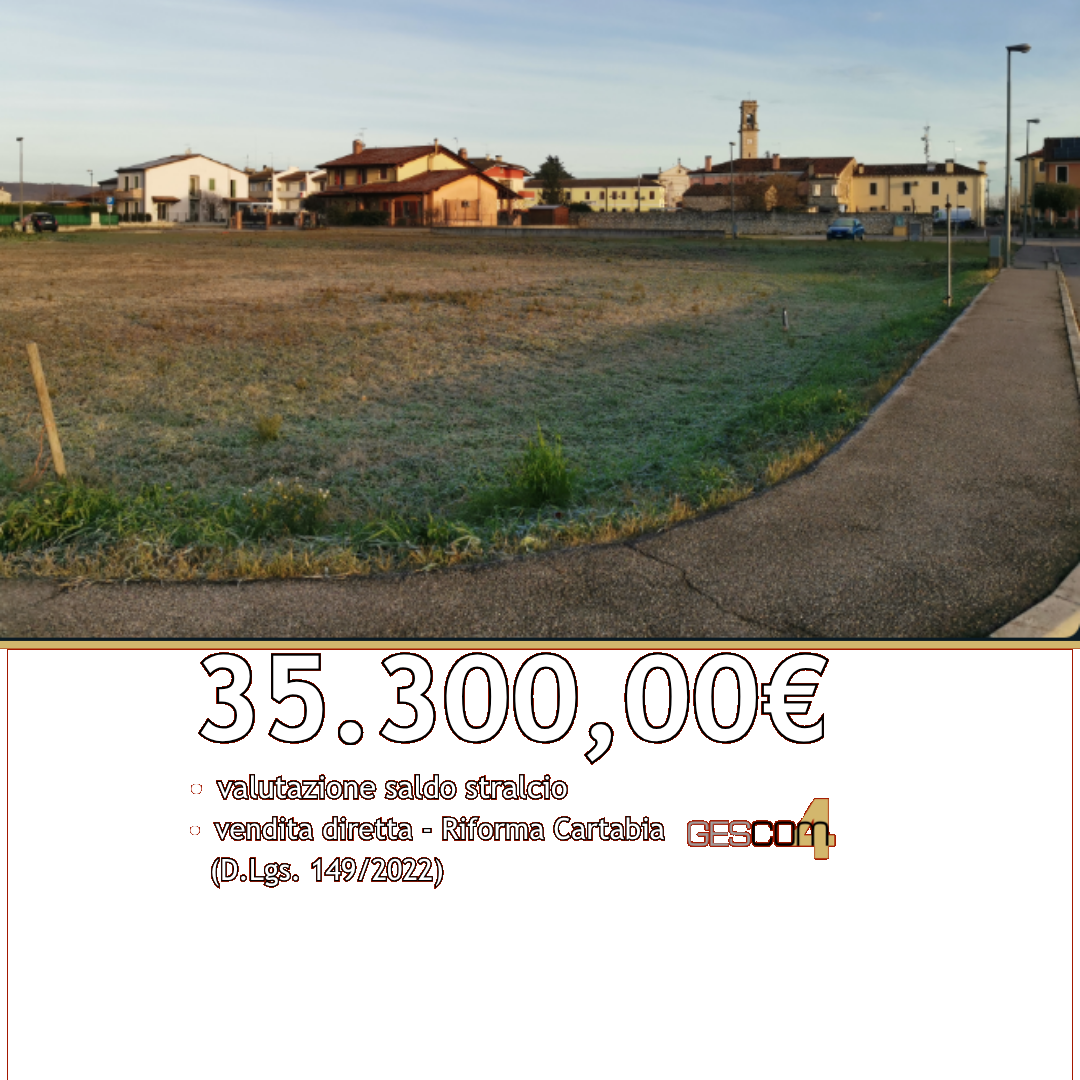 E3455/26 - Terreno a Pojana Maggiore (VI) 