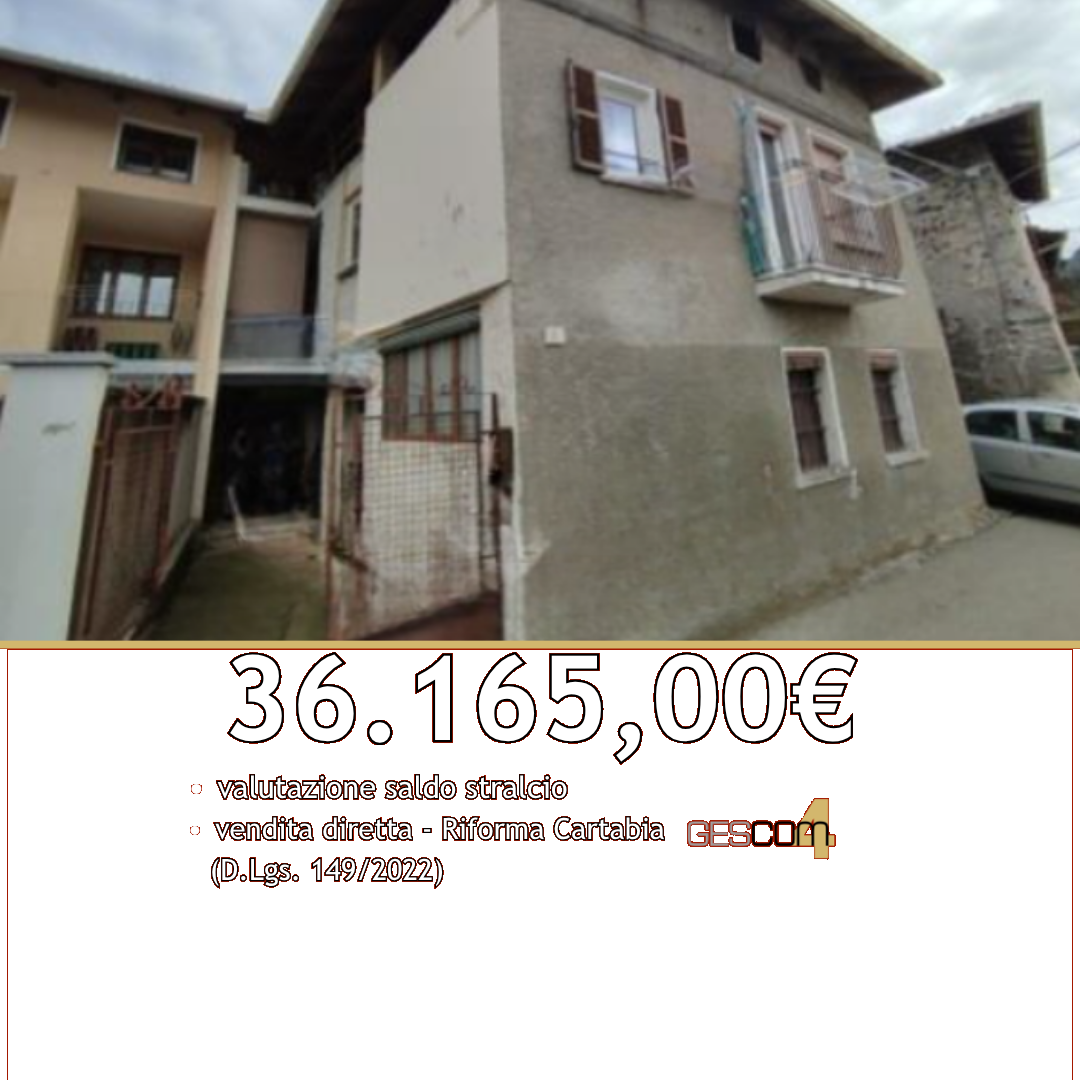 E3480/26 - Porzione di casa di Borgosesia (VC) 