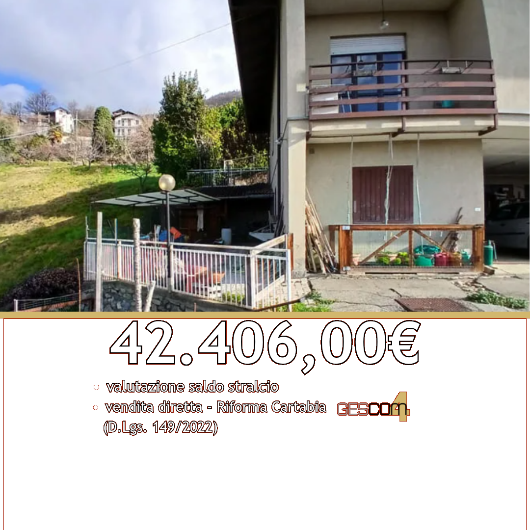 E3492/26 - Villetta a Cuorgnè (TO) 