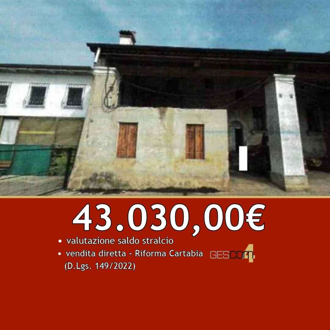 E3668/26 - Porzione di caseggiato a Montecchio Precalcino (VI)