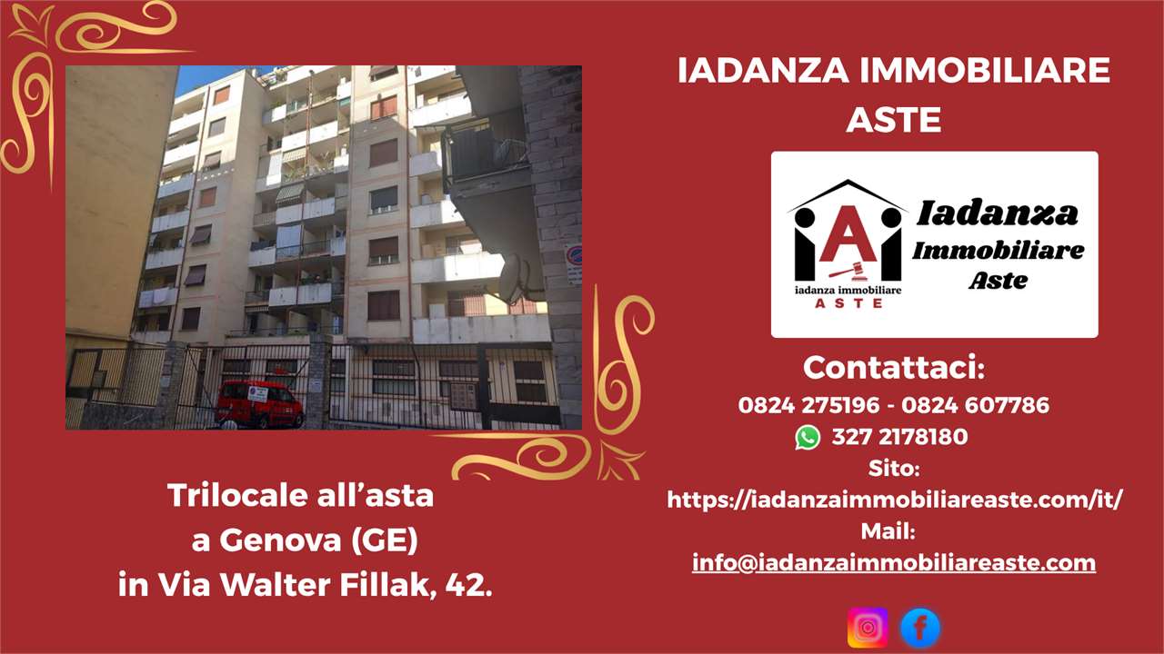 appartamento in vendita a Genova in zona Sampierdarena