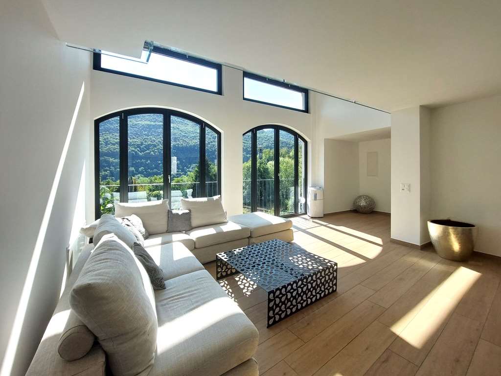 Attico duplex in casa storica – Nucleo di Lugano Barbengo