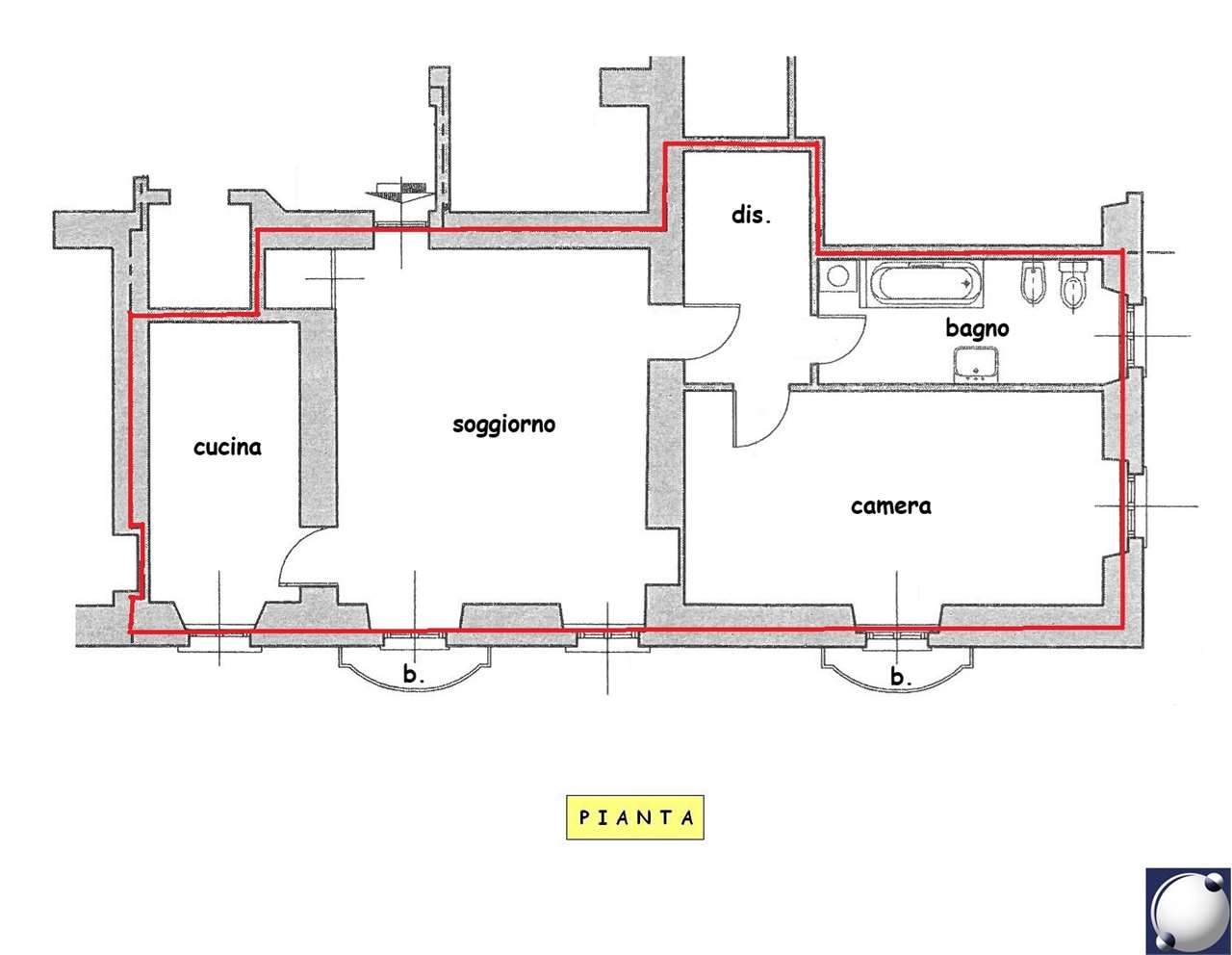 VENDITE Appartamento a Merone – foto 1