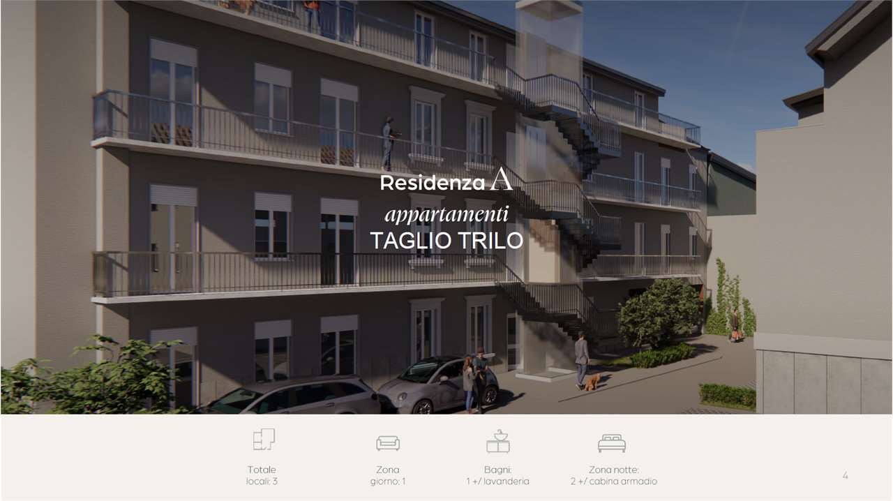 Vendita Trilocale Appartamento Cislago via Volta  61 468338