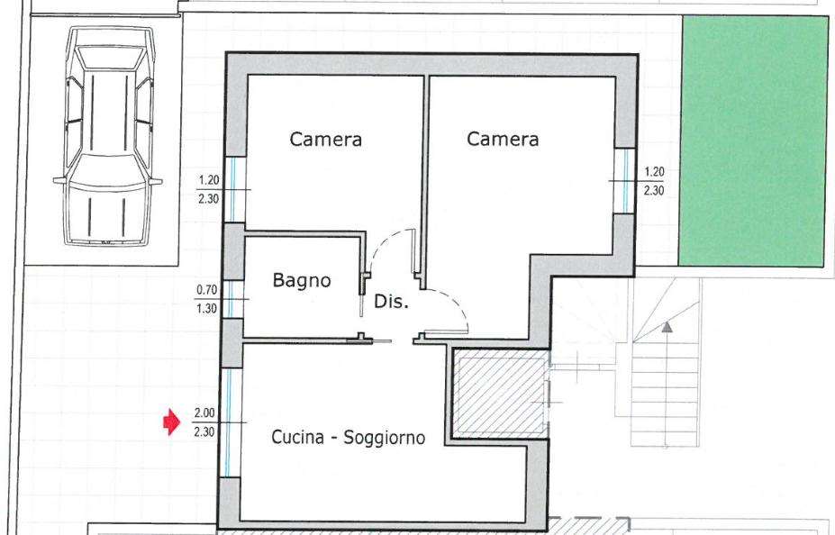 Appartamento in vendita a Vallefoglia (PU)