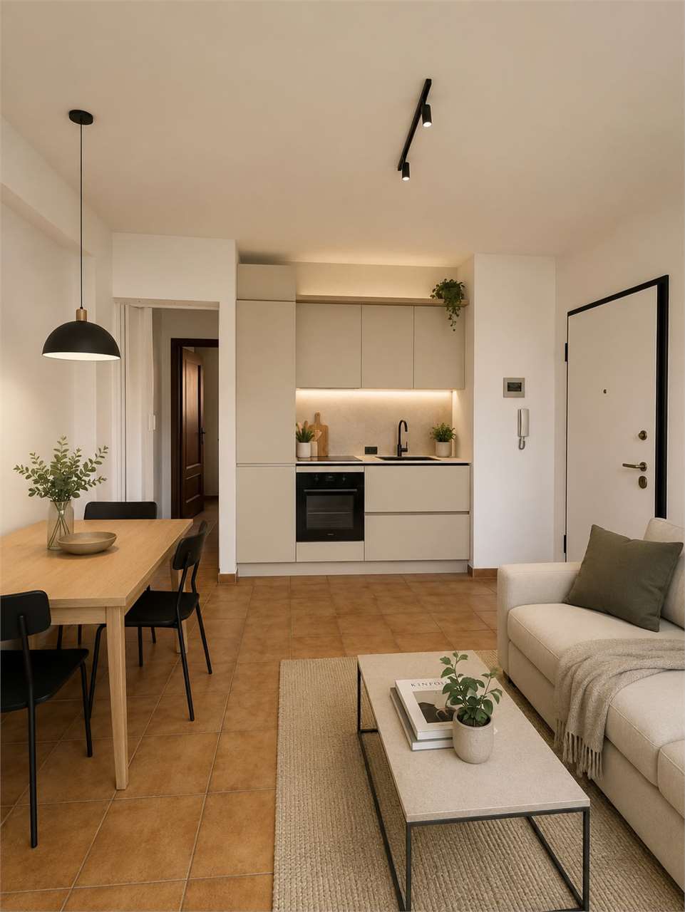 Bilocale con balcone, cantina e garage - foto 5