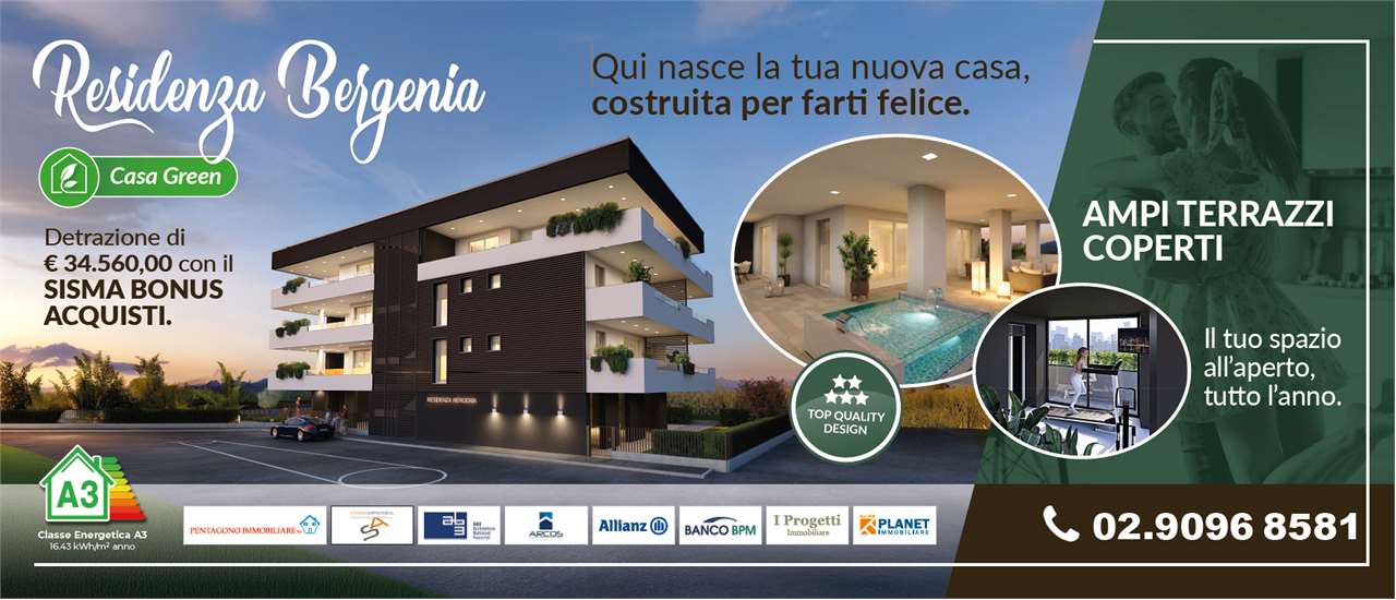 VENDITA 3 Locali, Monza, 372.000 Euro