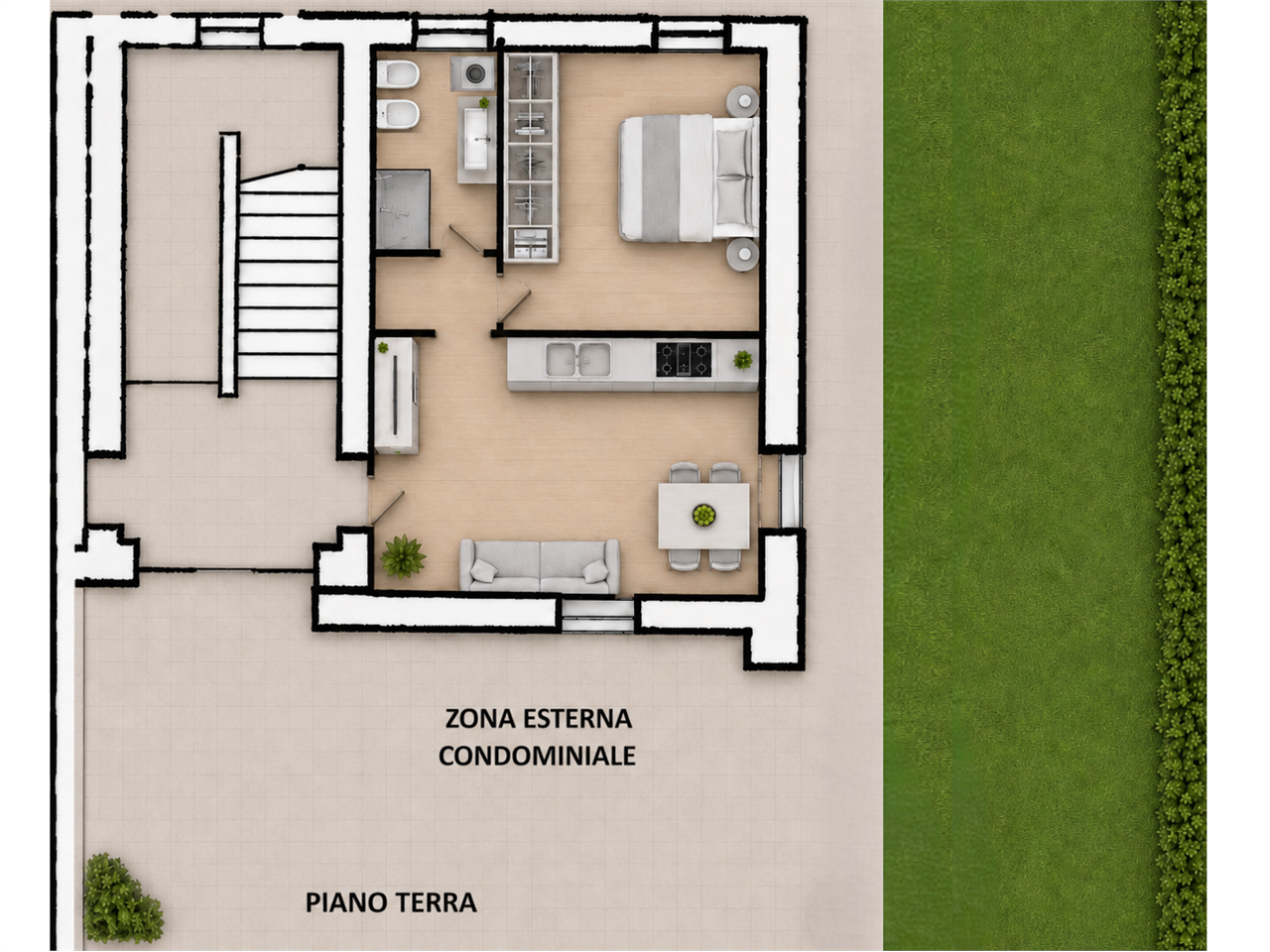 VENDITA 2 Locali, Cornate d'Adda, 85.000 Euro