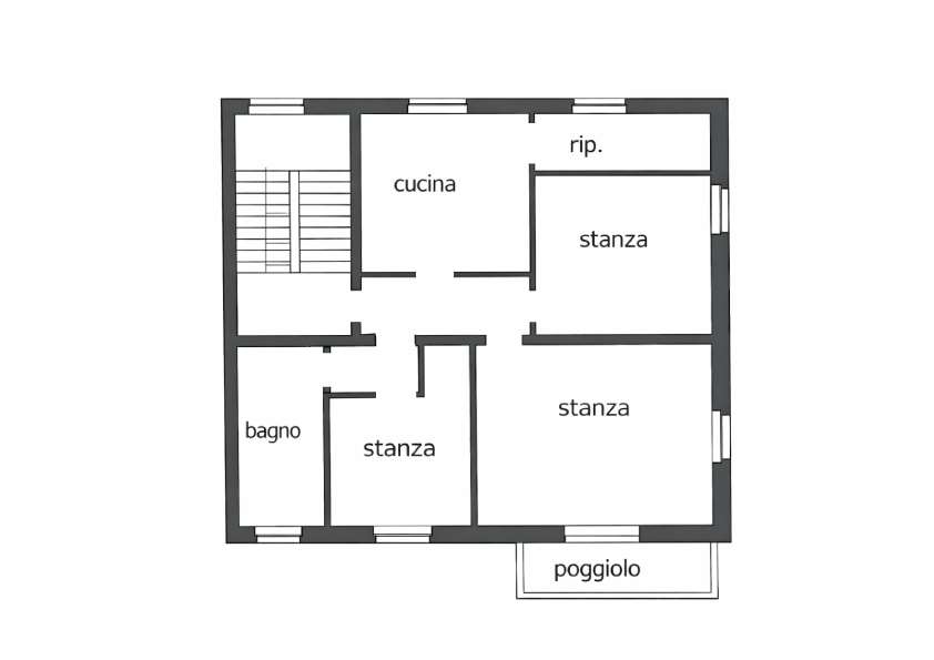 Foto appartamento in vendita a Trento (Trento)
