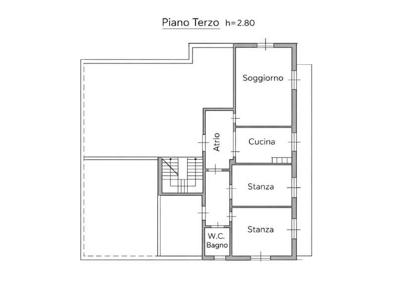 Foto appartamento in vendita a Trento (Trento)