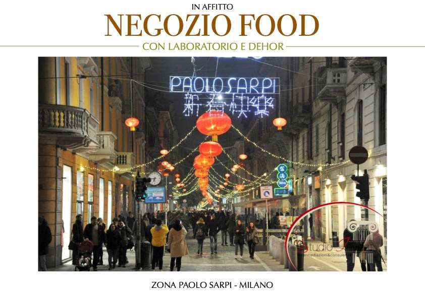 Affitto Negozio Commerciale/Industriale Milano via lomazzo  488863
