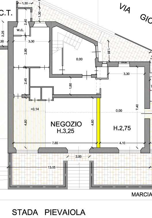Perugia  Ufficio/Locale commerciale mq. 86  San Sisto Pg