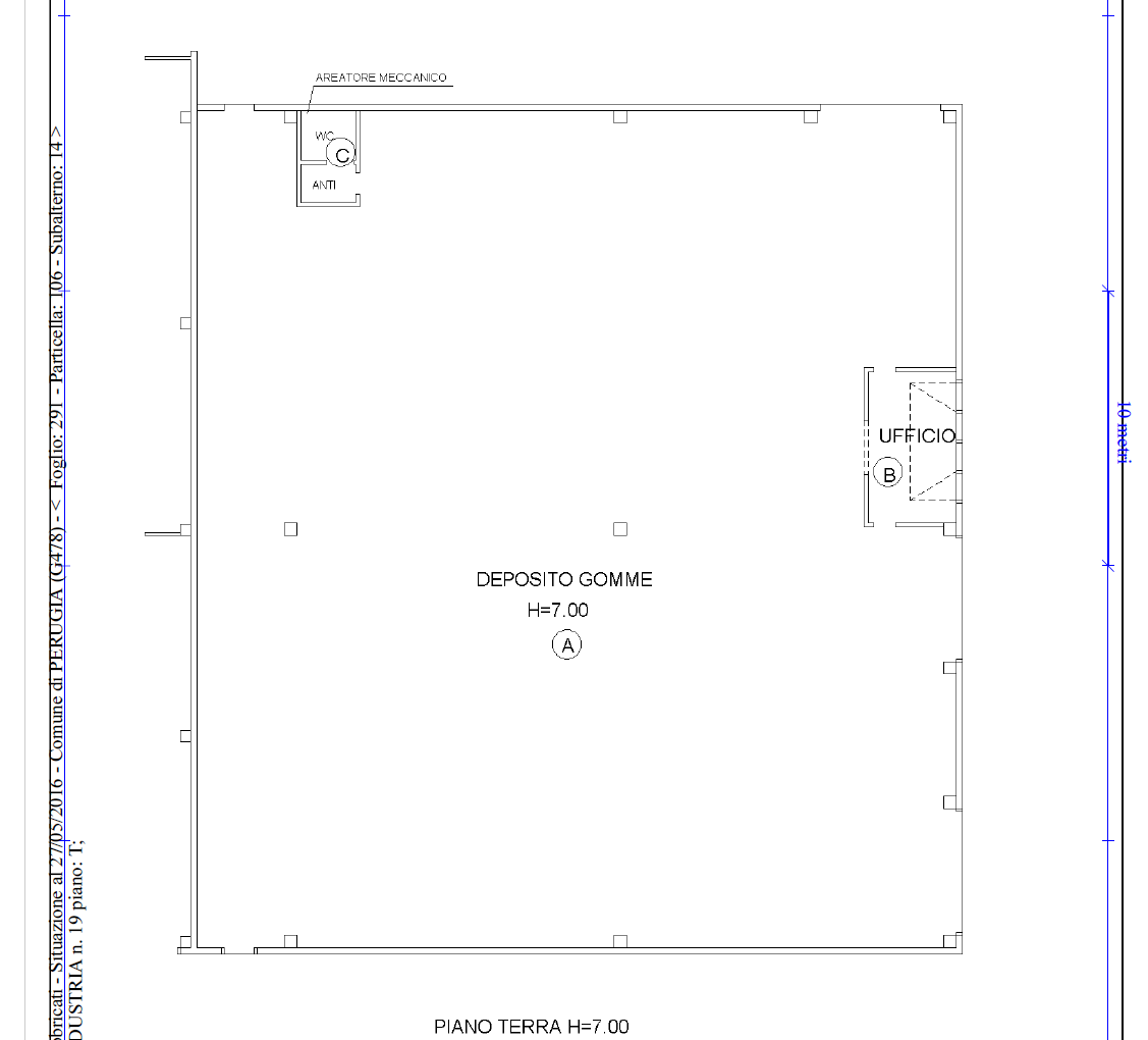 Perugia Porzione di capannone in locazione a P.S.Giovanni