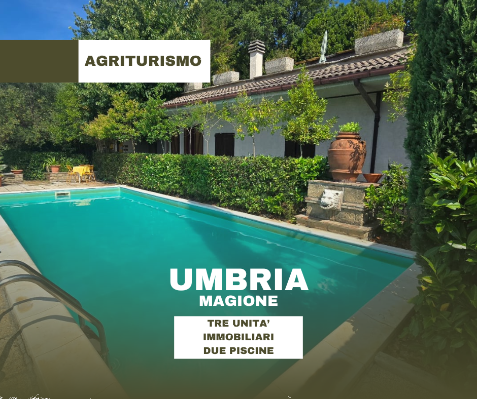 Magione Agriturismo tre unità immobiliari Magione Umbria 