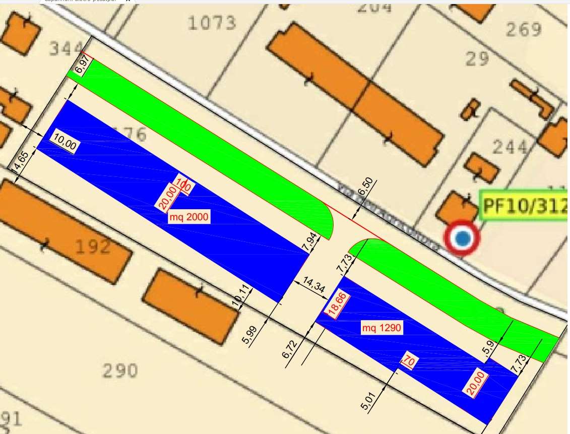 Perugia terreno edificabile in vendita a Balanzano