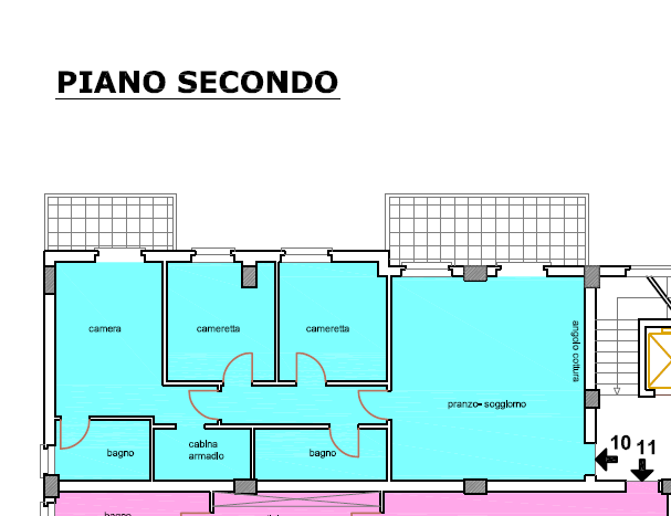 Magione Appartamento 3 camere in A4
