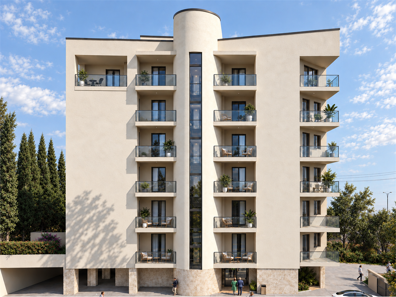 Perugia Palazzo di nuova costruzione