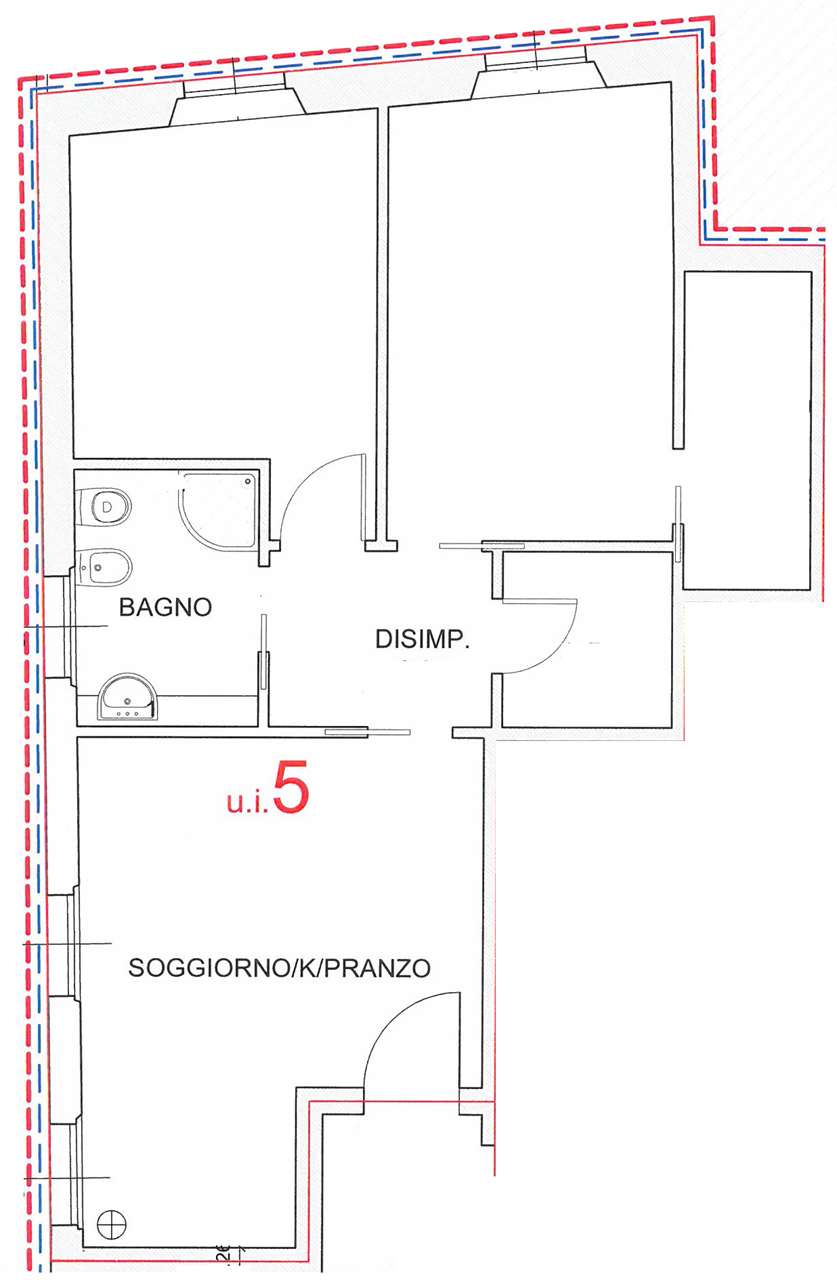 appartamento a Pesaro 70 metri quadri
