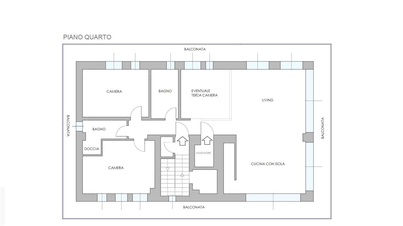 Attico in vendita a Salsomaggiore Terme (PR)