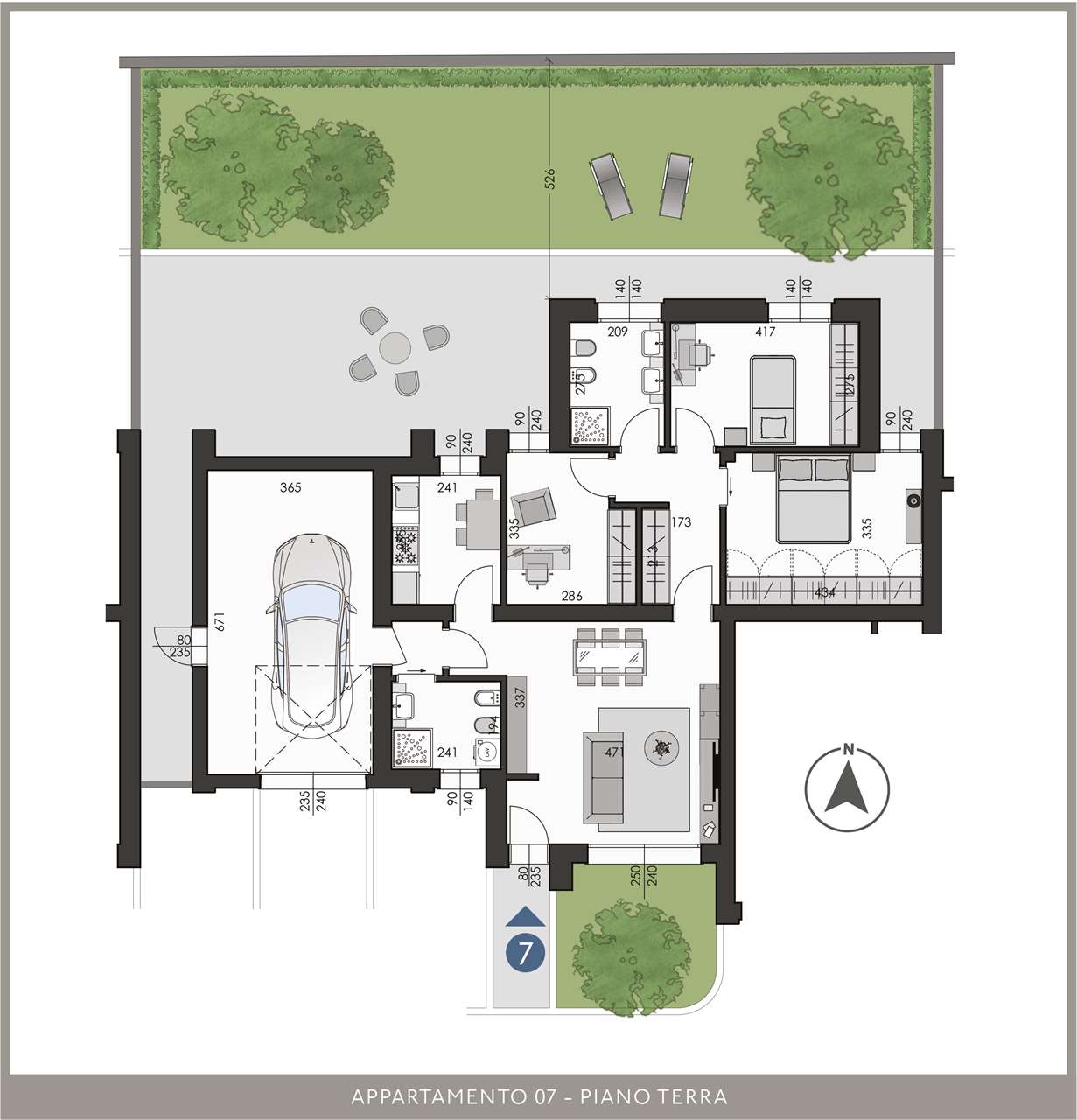 Duplex in vendita a Migliarina Roma, Carpi (MO)