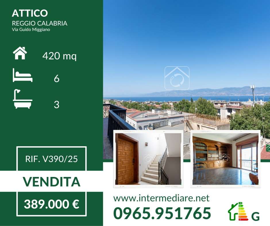 Attico/Mansarda in Vendita a Reggio Calabria