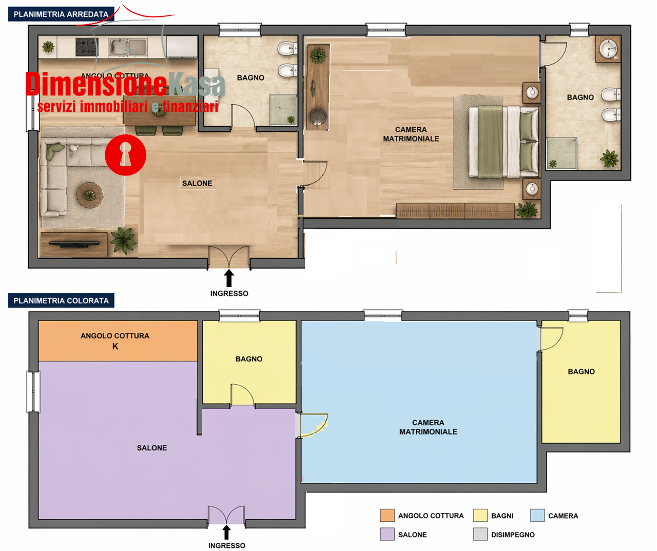 Lauro Affitto 2 locali