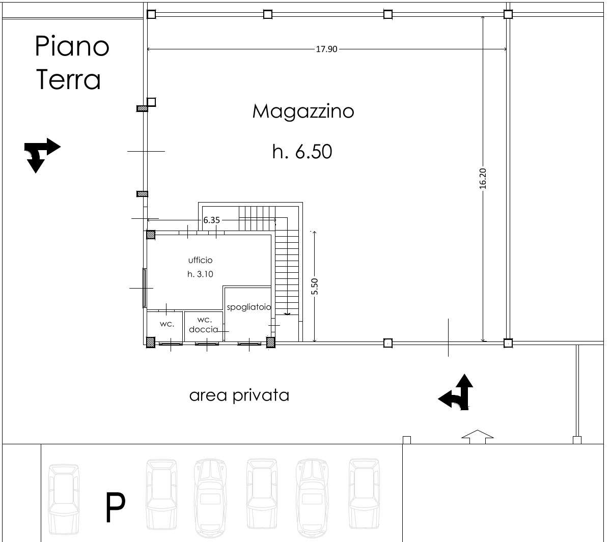 Capannone in affitto Piacenza