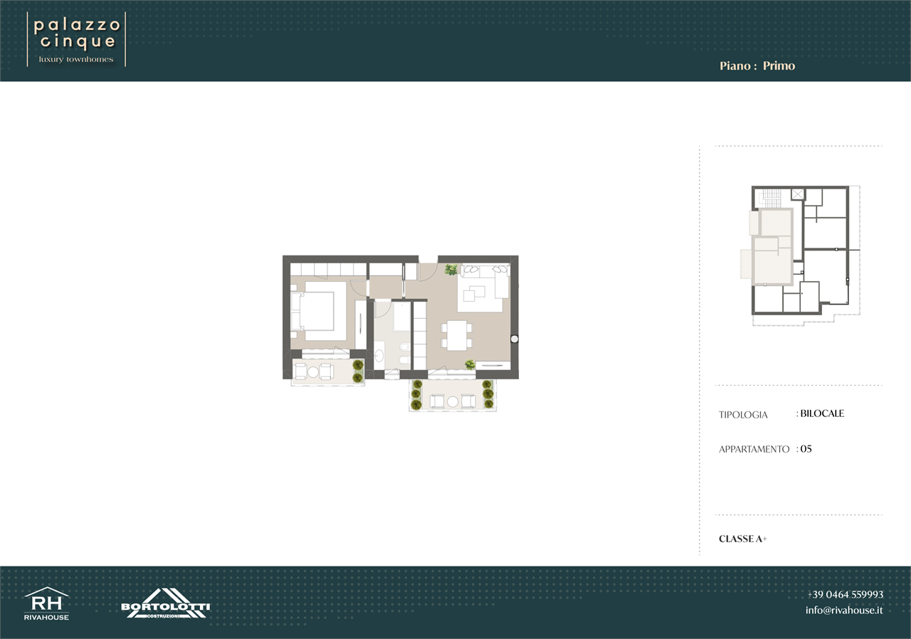 REF. 42-05 - EXCLUSIVE AND VERY CENTRAL TWO-ROOM