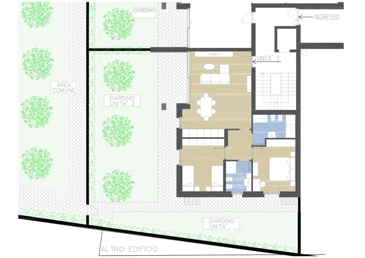 RIF. 40-2 APPARTAMENTO DI PRESTIGIO CON GIARDINO