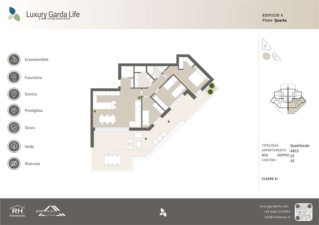 RIF. 43 AA13-AB13 - ATTICO VISTA LAGO