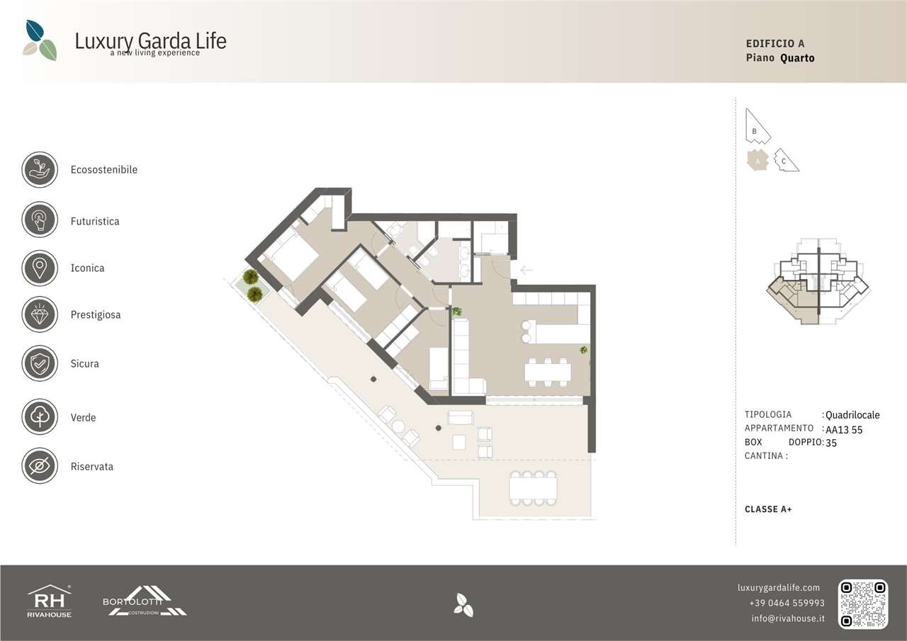 RIF. 43 AA13-AB13 - ATTICO VISTA LAGO