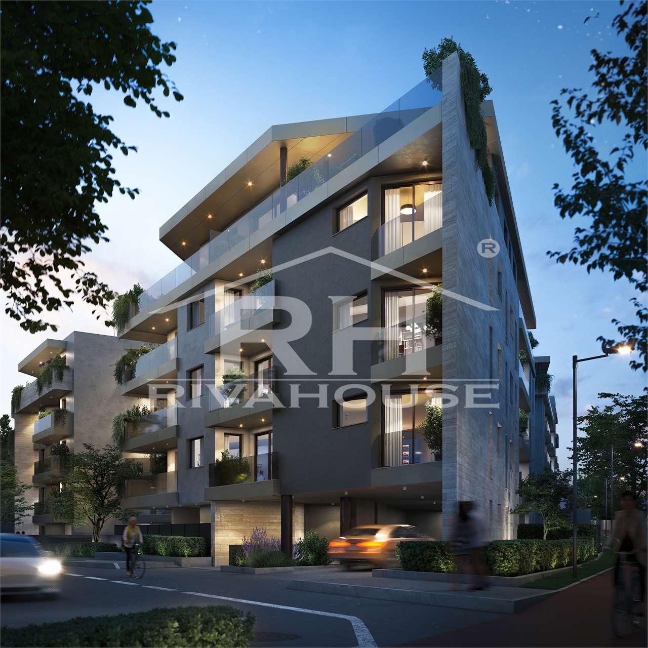 RIF. 43 AA02-AB02 MODERNO BILOCALE CON GIARDINO