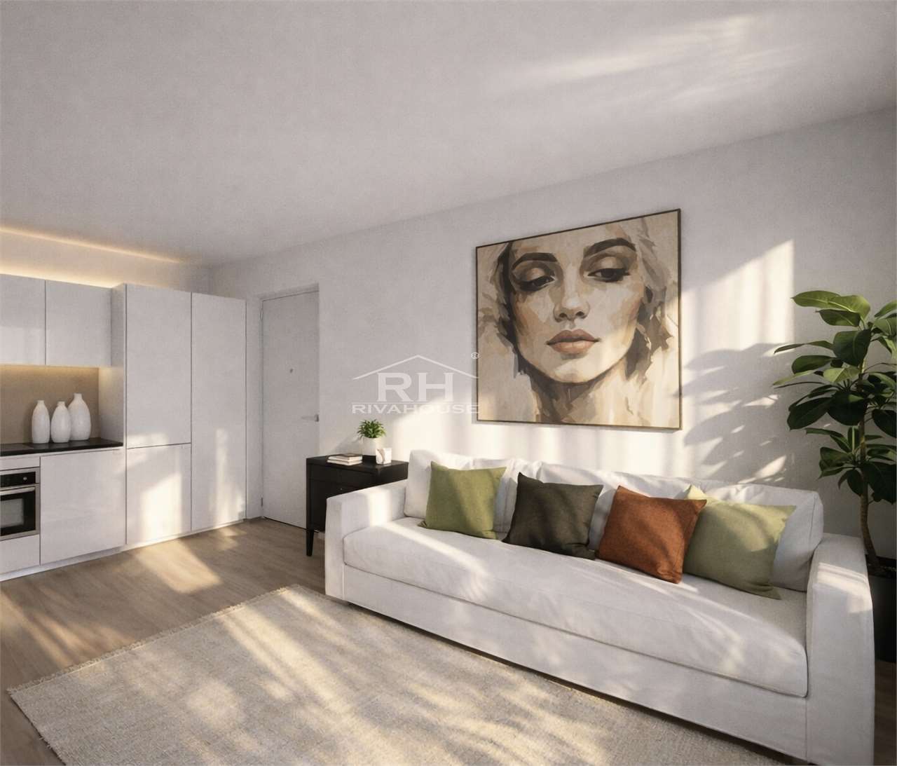 REF. 22 - TWO-ROOMS WITH GARDEN, CLOSE TO THE LAKE