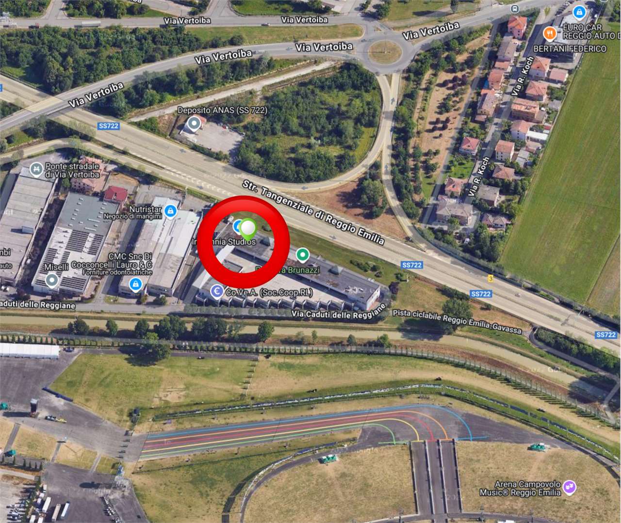 Ufficio in affitto a Gavassa, Reggio Nell'emilia (RE)
