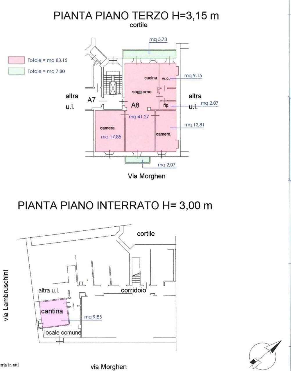 Appartamento in vendita a Cit Turin, Torino (TO)