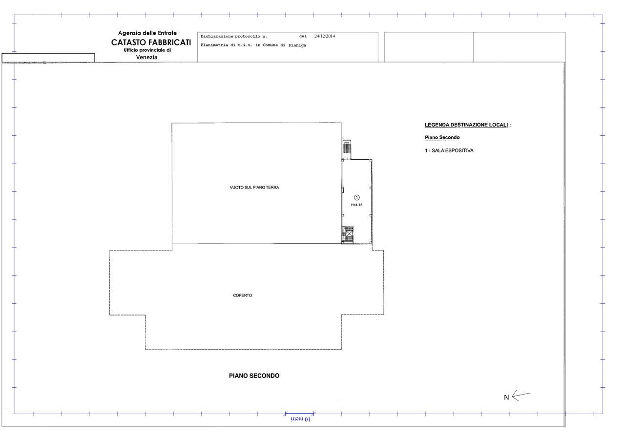 Capannone Pianiga mq.7000 con ampio scoperto su lotto di mq.21.000
