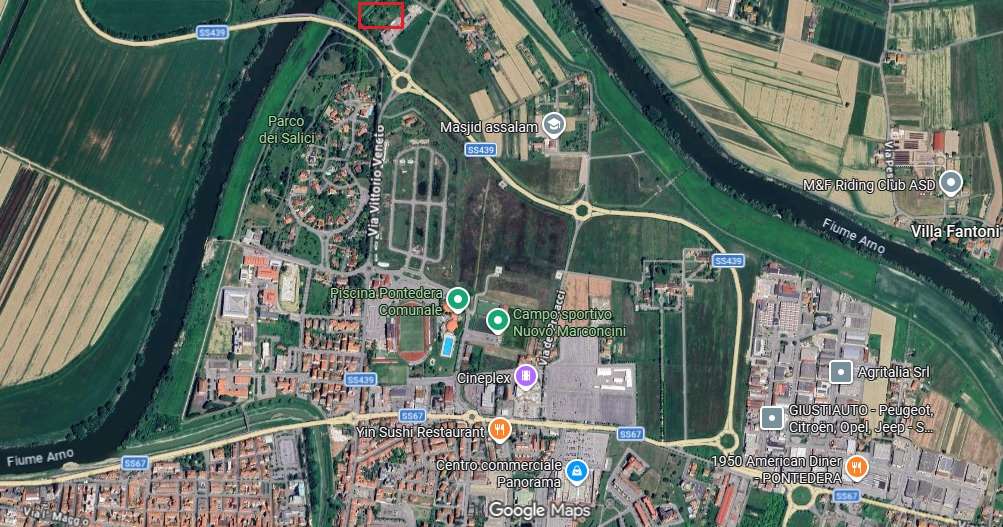 Area in affitto mq. 10.000 Pontedera SS439