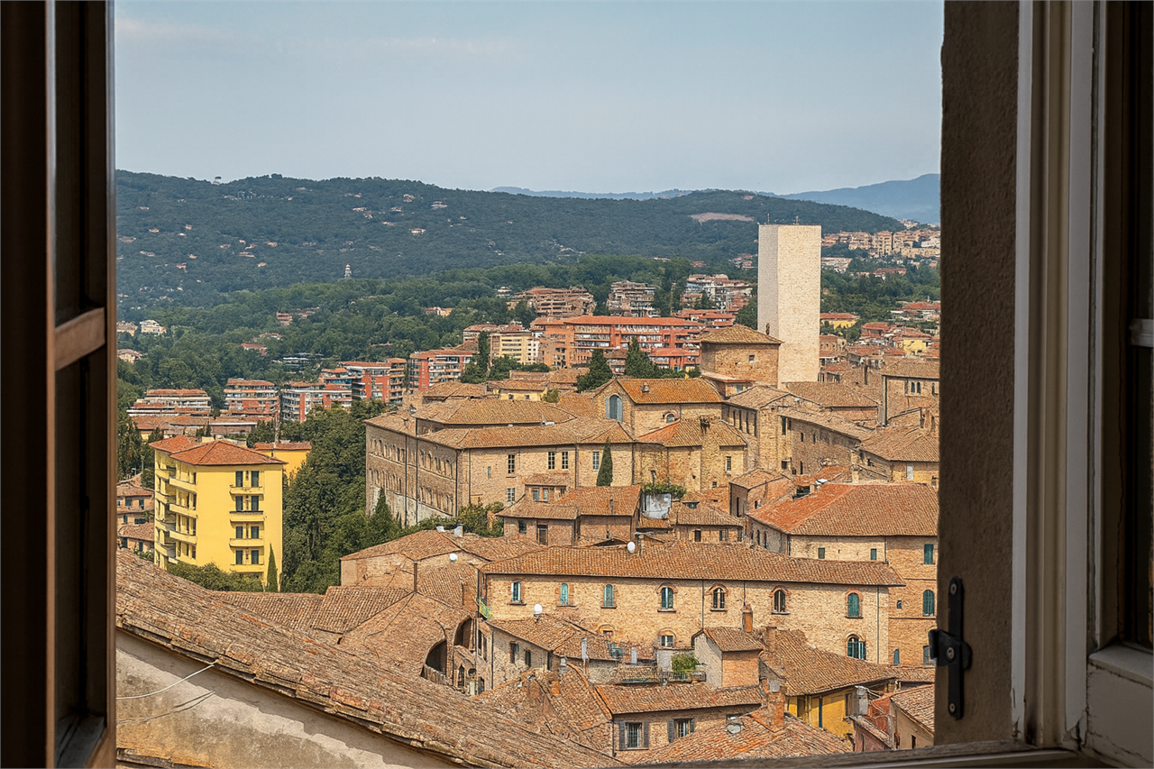 Appartamento elegante in Piazza della Repubblica – Perugia — Villetta di prestigio in vendita a Perugia zona Centro storico di pregio — anteprima 8